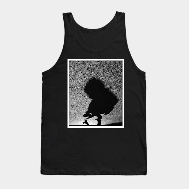 Shadow casts a human Tank Top by DarioNelaj